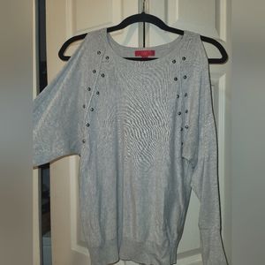 Jennifer Lopez Cold-Shoulder Sweater